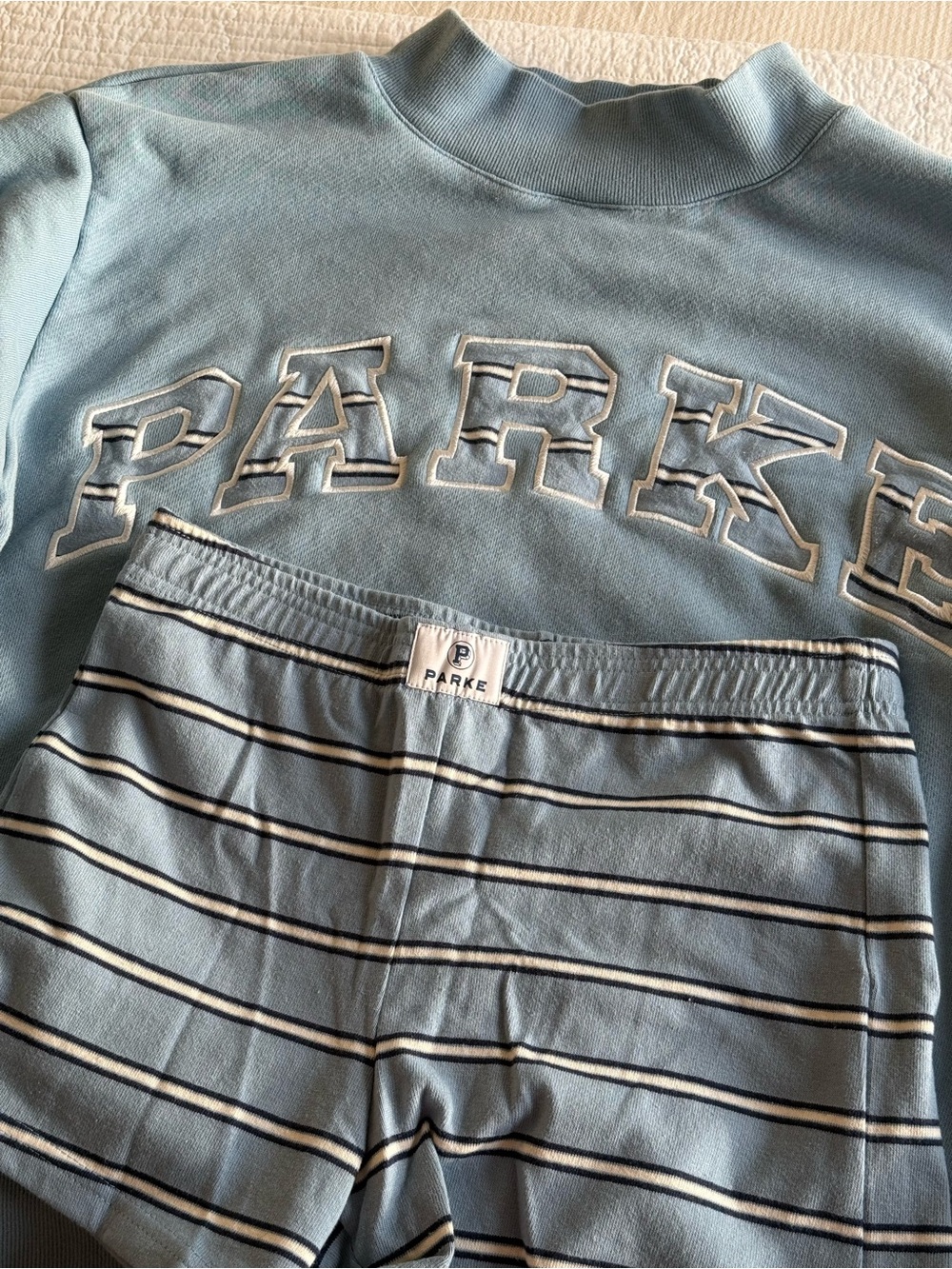 Parke Mockneck + matching boxer shorts